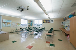 inside classroom
